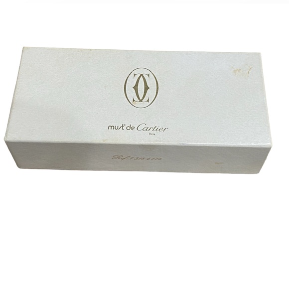 Vintage must de Cartier Eyeglasses Case - brown genuine leather - Picture 7 of 7